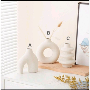 Conjunto com 3 Vasos Orgânicos Minimalistas – Decoração Moderna e Sofisticada