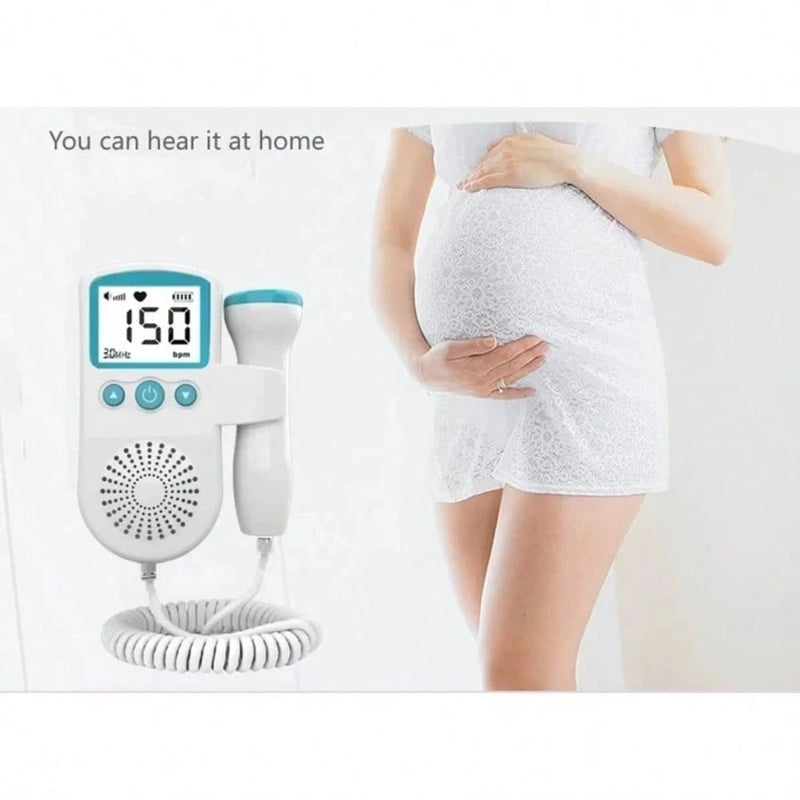 Doppler Monitor De Frequência Cardíaca Fetal á Pilhas C/ Desligamento Automático