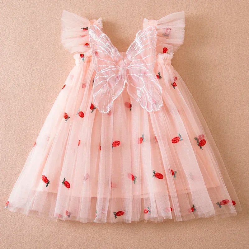 Vestido de Verão - Design Fofo para Crianças de 1 a 3 Anos | Lar e Bebe
