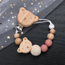 Prendedor de chupeta de silicone para Bebês e Gestantes - Seguro e Confortável