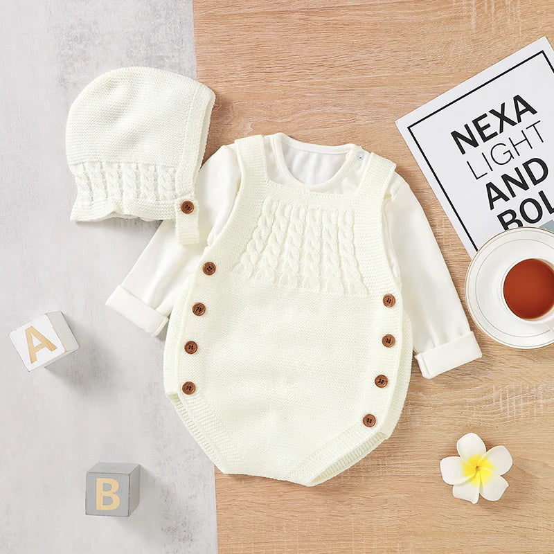 Bodysuit de Bebê Mimixiong - Estilo e Conforto para o Inverno