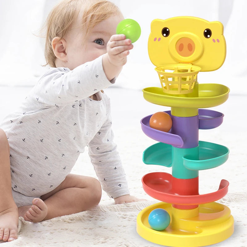 Brinquedo Educativo Ball Drop Toys para Crianças de 1 a 3 anos