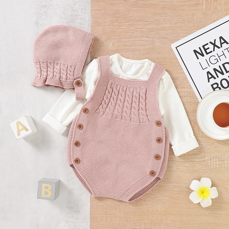 Bodysuit de Bebê Mimixiong - Estilo e Conforto para o Inverno