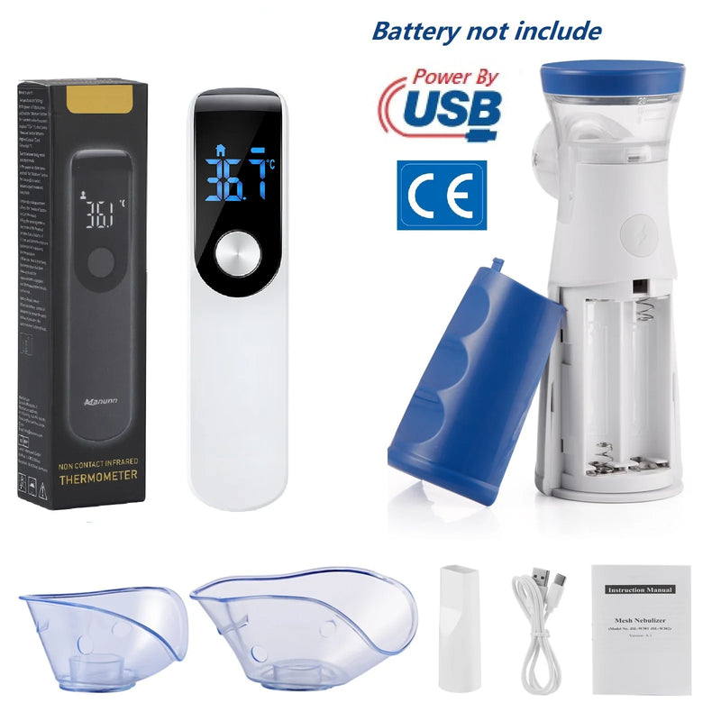Nebulizador AIQUE para Crianças e Adultos - Lar e Bebe