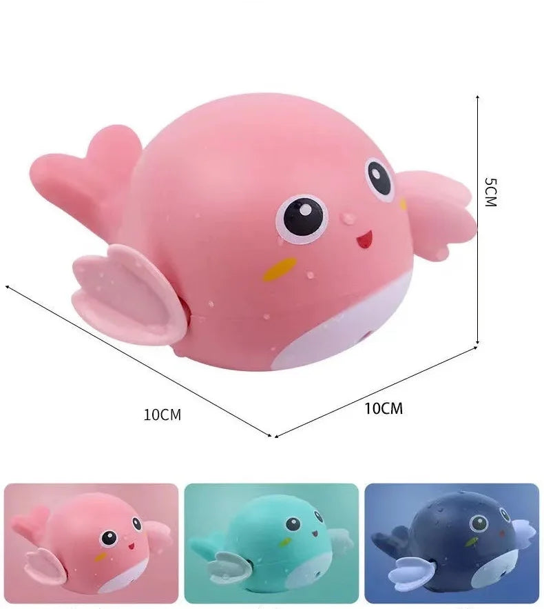 Brinquedo de Banho Golfinho para Bebês - Segurança e Diversão para Seu Filho