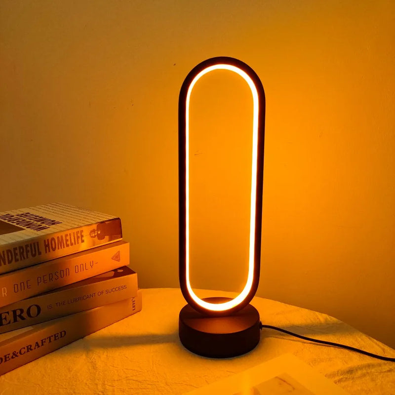 Luminária Moderno Minimalista Oval – Elegância e Sofisticação para Seu Ambiente