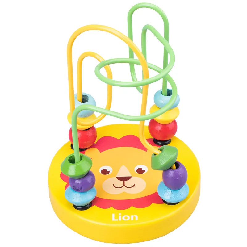 Brinquedos Educativos de Madeira para Crianças - Brinquedos Musicais e de Montar para o Desenvolvimento Infantil