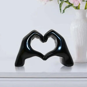 Estátuas de Gestos de Amor - Esculturas Decorativas para Presentes.