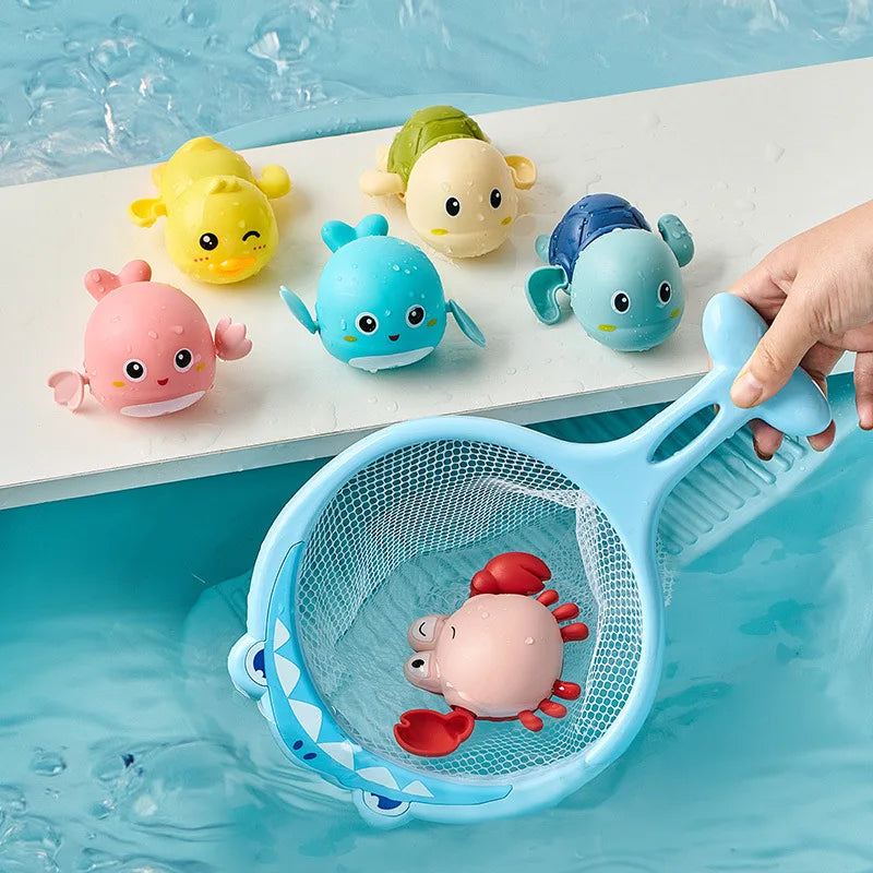 Brinquedo de Banho Golfinho para Bebês - Segurança e Diversão para Seu Filho