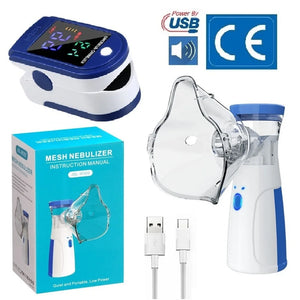 Nebulizador AIQUE para Crianças e Adultos - Lar e Bebe