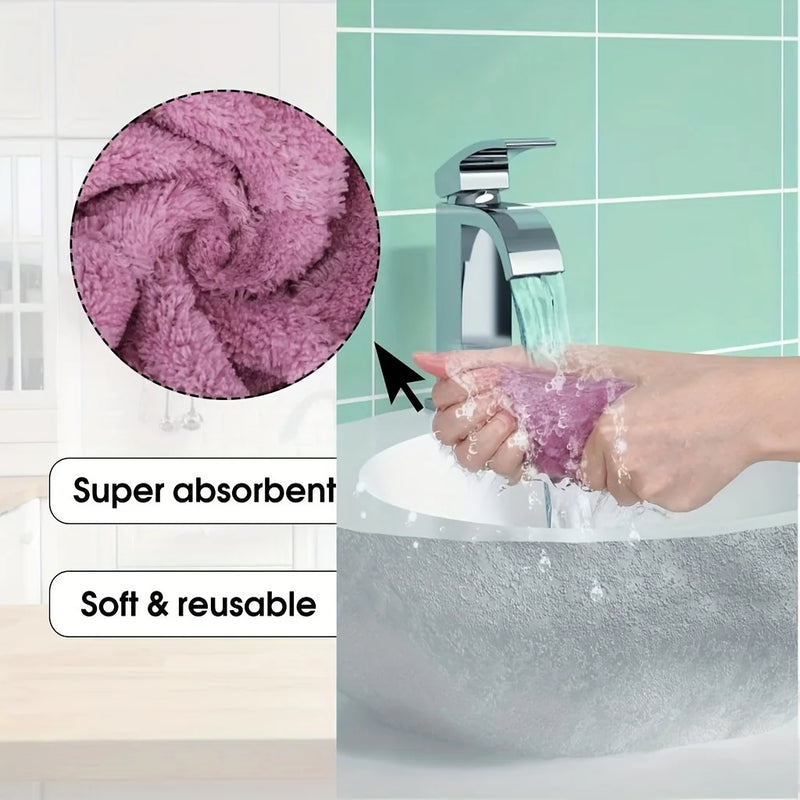 Panos de prato de Microfibra Ultra Absorventes - Pack com 10 Unidades