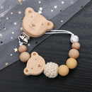 Prendedor de chupeta de silicone para Bebês e Gestantes - Seguro e Confortável