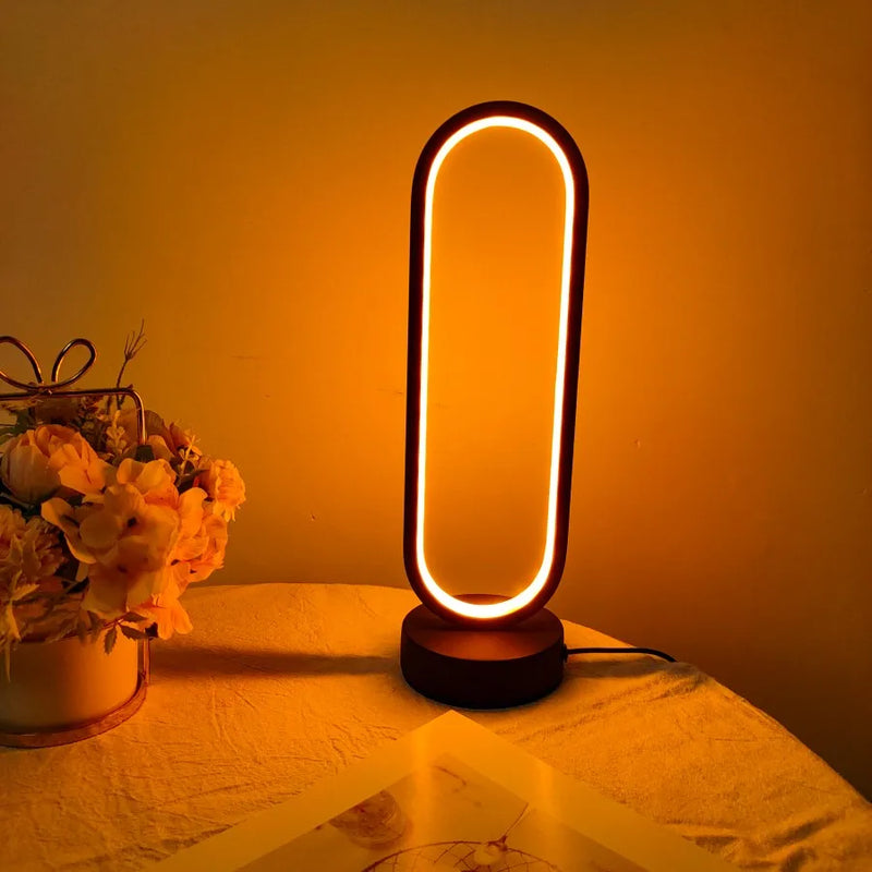 Luminária Moderno Minimalista Oval – Elegância e Sofisticação para Seu Ambiente