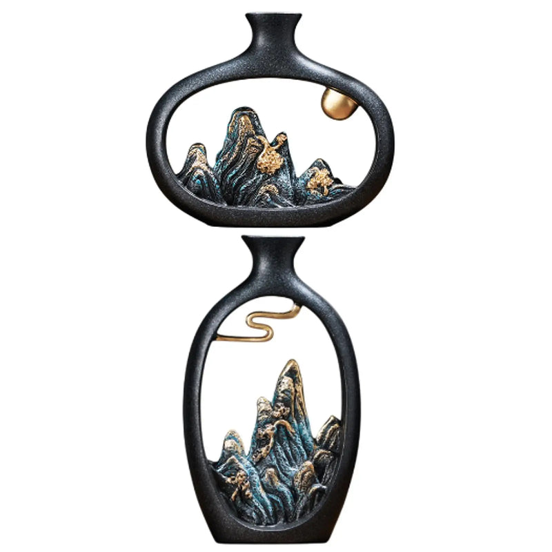 Vaso de Estilo Japonês Feng Shui - Decoração Harmônica para Seu Lar