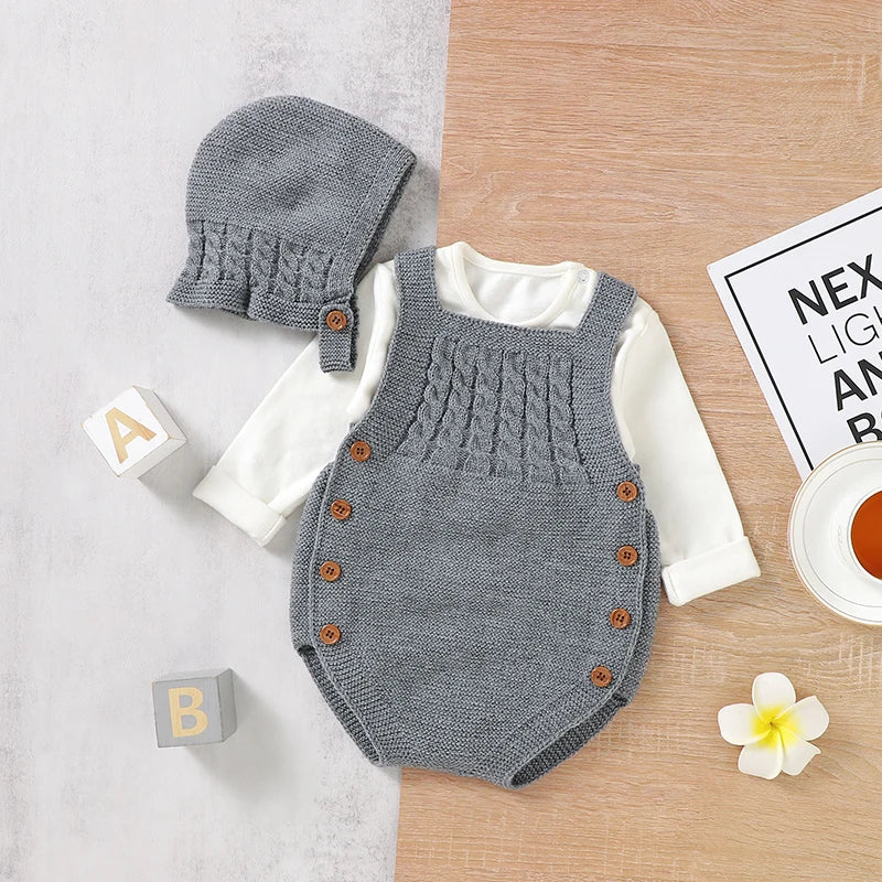 Bodysuit de Bebê Mimixiong - Estilo e Conforto para o Inverno