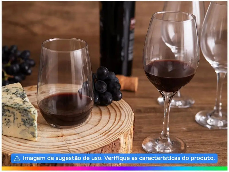 Conjunto de Taças e Copos de Vidro Cristalino para Sua Mesa | Lar e Bebê