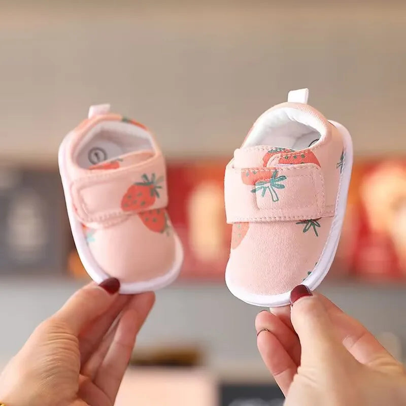 Sapato Infantil Anti-Slip para Primeiros Passos - Lar e Bebe