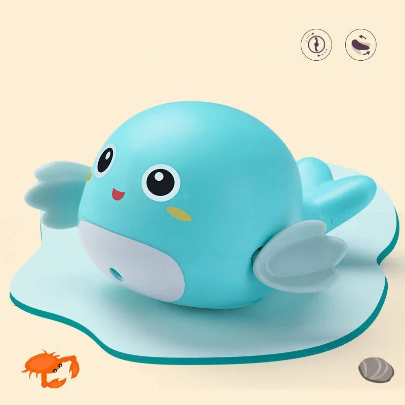 Brinquedo de Banho Golfinho para Bebês - Segurança e Diversão para Seu Filho