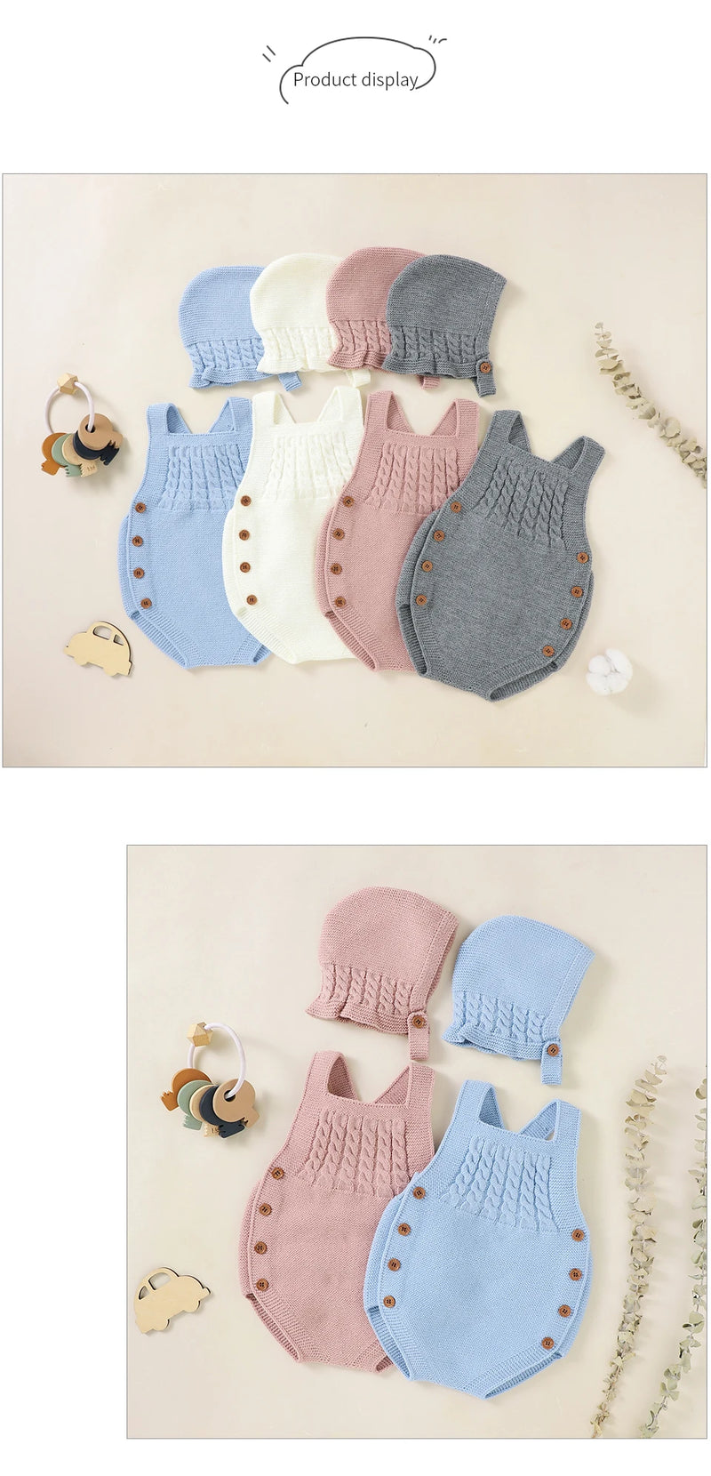Bodysuit de Bebê Mimixiong - Estilo e Conforto para o Inverno