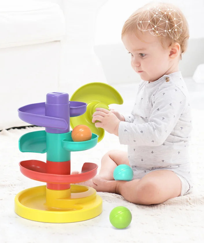 Brinquedo Educativo Ball Drop Toys para Crianças de 1 a 3 anos