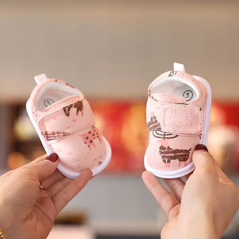Sapato Infantil Anti-Slip para Primeiros Passos - Lar e Bebe