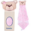 Naninha para Bebê com Prendedor de Chupeta Paninho de Bichinho Soft Antialérgico