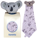 Naninha para Bebê com Prendedor de Chupeta Paninho de Bichinho Soft Antialérgico