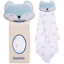 Naninha para Bebê com Prendedor de Chupeta Paninho de Bichinho Soft Antialérgico