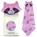 Naninha para Bebê com Prendedor de Chupeta Paninho de Bichinho Soft Antialérgico