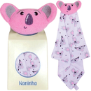 Naninha para Bebê com Prendedor de Chupeta Paninho de Bichinho Soft Antialérgico