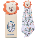 Naninha para Bebê com Prendedor de Chupeta Paninho de Bichinho Soft Antialérgico