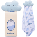 Naninha para Bebê com Prendedor de Chupeta Paninho de Bichinho Soft Antialérgico