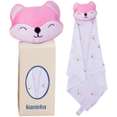 Naninha para Bebê com Prendedor de Chupeta Paninho de Bichinho Soft Antialérgico