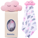 Naninha para Bebê com Prendedor de Chupeta Paninho de Bichinho Soft Antialérgico