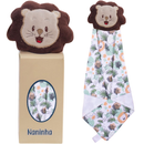 Naninha para Bebê com Prendedor de Chupeta Paninho de Bichinho Soft Antialérgico