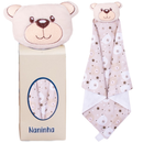 Naninha para Bebê com Prendedor de Chupeta Paninho de Bichinho Soft Antialérgico