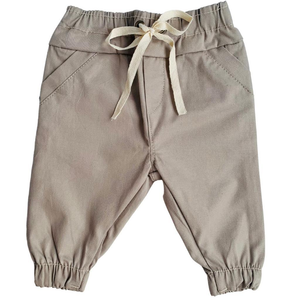 Calça Bebê Menino Jogger Sarja Algodão Com Elastano - Lar e Bebê