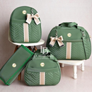 Bolsa Maternidade Luxo 4 Peças – Mochila, Bolsa Pequena e Trocador para Bebê