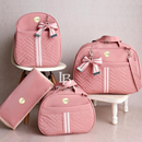 Bolsa Maternidade Luxo 4 Peças – Mochila, Bolsa Pequena e Trocador para Bebê