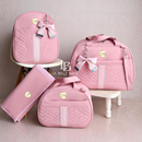 Bolsa Maternidade Luxo 4 Peças – Mochila, Bolsa Pequena e Trocador para Bebê