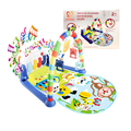 Tapete de Atividades Musical com Piano Interativo e Móbiles para Bebê - ColorBaby | Lar e Bebê