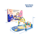 Tapete de Atividades Musical com Piano Interativo e Móbiles para Bebê - ColorBaby | Lar e Bebê