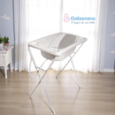 Banheira Para Bebê Galzerano Acqua Trio Branca Até 20Kg Com Suporte