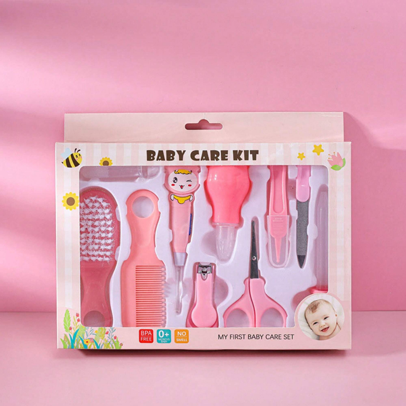 Kit Higiene para Bebê 13 Peças | Cuidados Essenciais para Recém-Nascidos