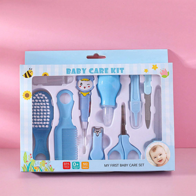 Kit Higiene para Bebê 13 Peças | Cuidados Essenciais para Recém-Nascidos