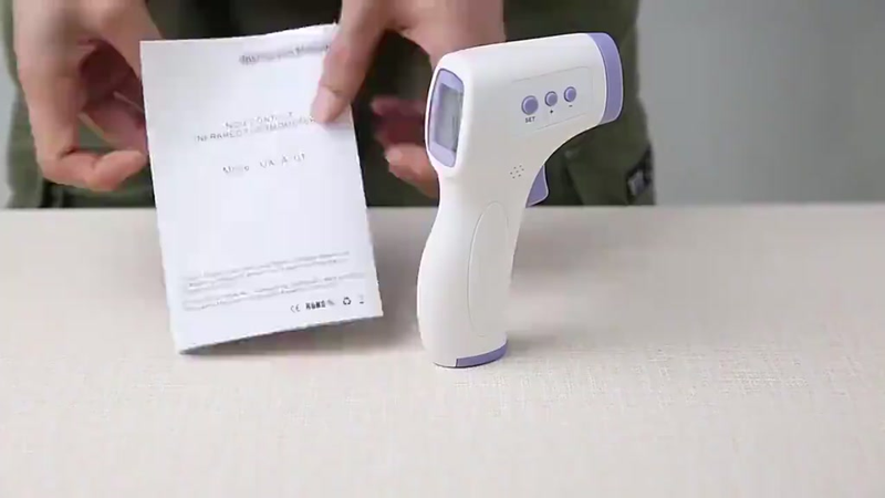 Medição de temperatura corporal do bebê temperatura portátil Digital segunda temperatura arma termômetro infravermelho