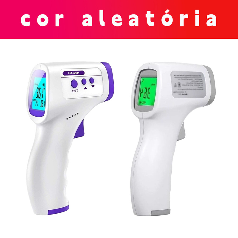 Termômetro Digital Infravermelho Portátil para Bebê – Medição de Temperatura Rápida e Segura