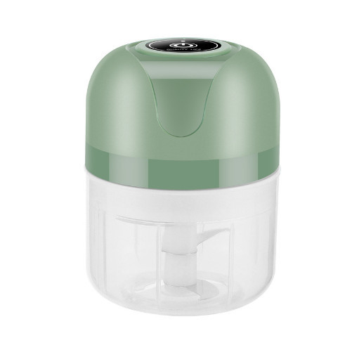 KIT 2 Mini Processador Elétrico e Moedor USB Recarregável 250ml com 3 Lâminas