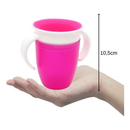 Copo 360 Bebê Antivazamento Infantil Sem Bico Com Alça Transição Treinamento